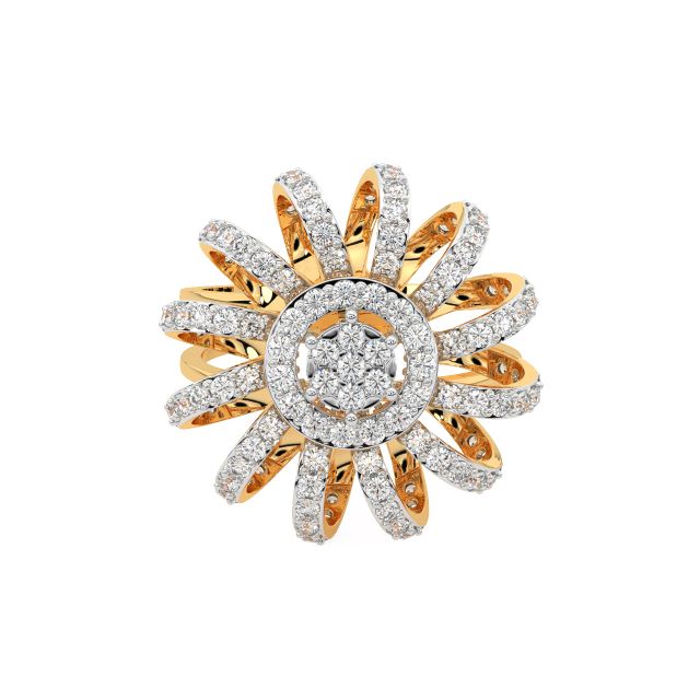 Camila Round Diamond Engagement Ring